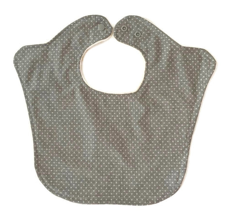 Gray Marks Original Baby Bib