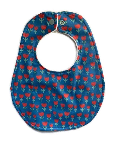 Tulips Newborn Bib