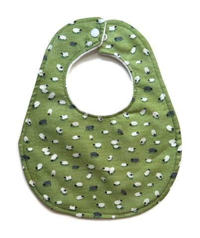 Baa Baa Black Sheep Newborn Bib