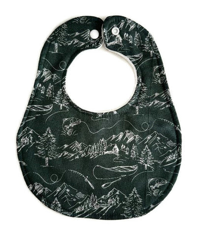 Great Outdoors Newborn Bib