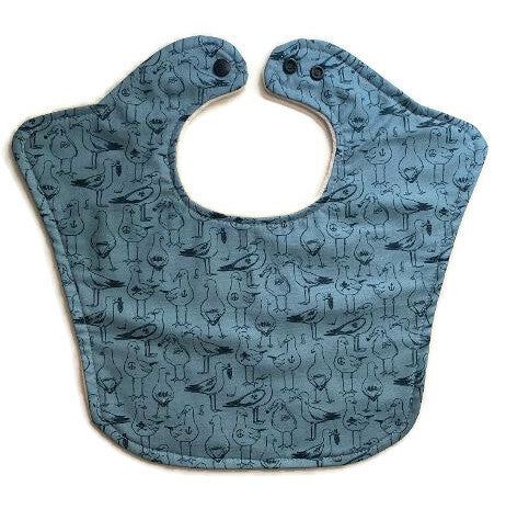 Hipster Seagulls Original Baby Bib