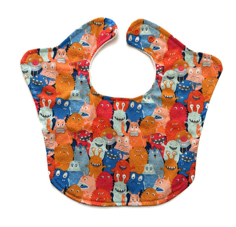 More Monsters Original Baby Bib