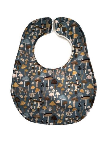 Mushrooms Newborn Bib