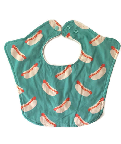 Hot Dogs Original Bourgeois Baby Bib