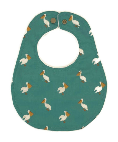 Pelicans Newborn Bib