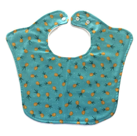 Pineapples Premium Baby Bib