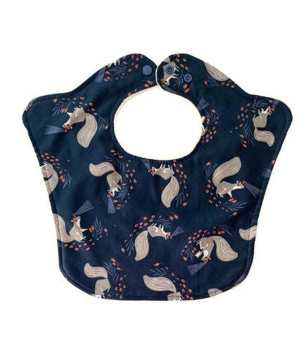 Squirrels Premium Baby Bib